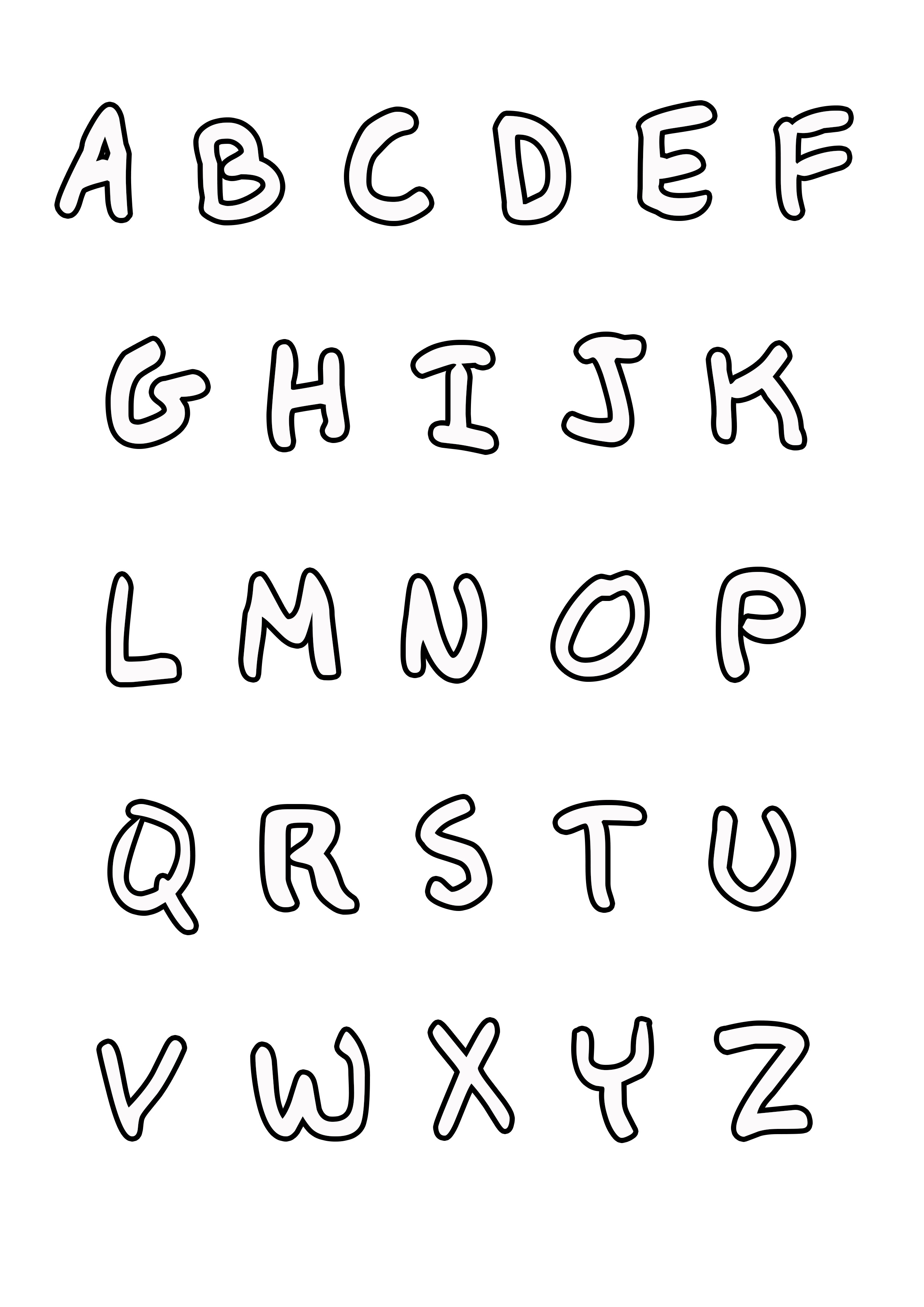 9 Divers Coloriage Lettres Alphabet Pics COLORIAGE