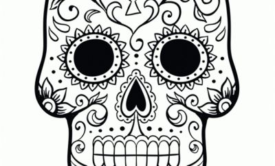 13 Bon Coloriage Squelette Mexicain Collection COLORIAGE