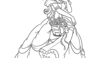 Complet Princesse Disney Coloriage Image Coloriage