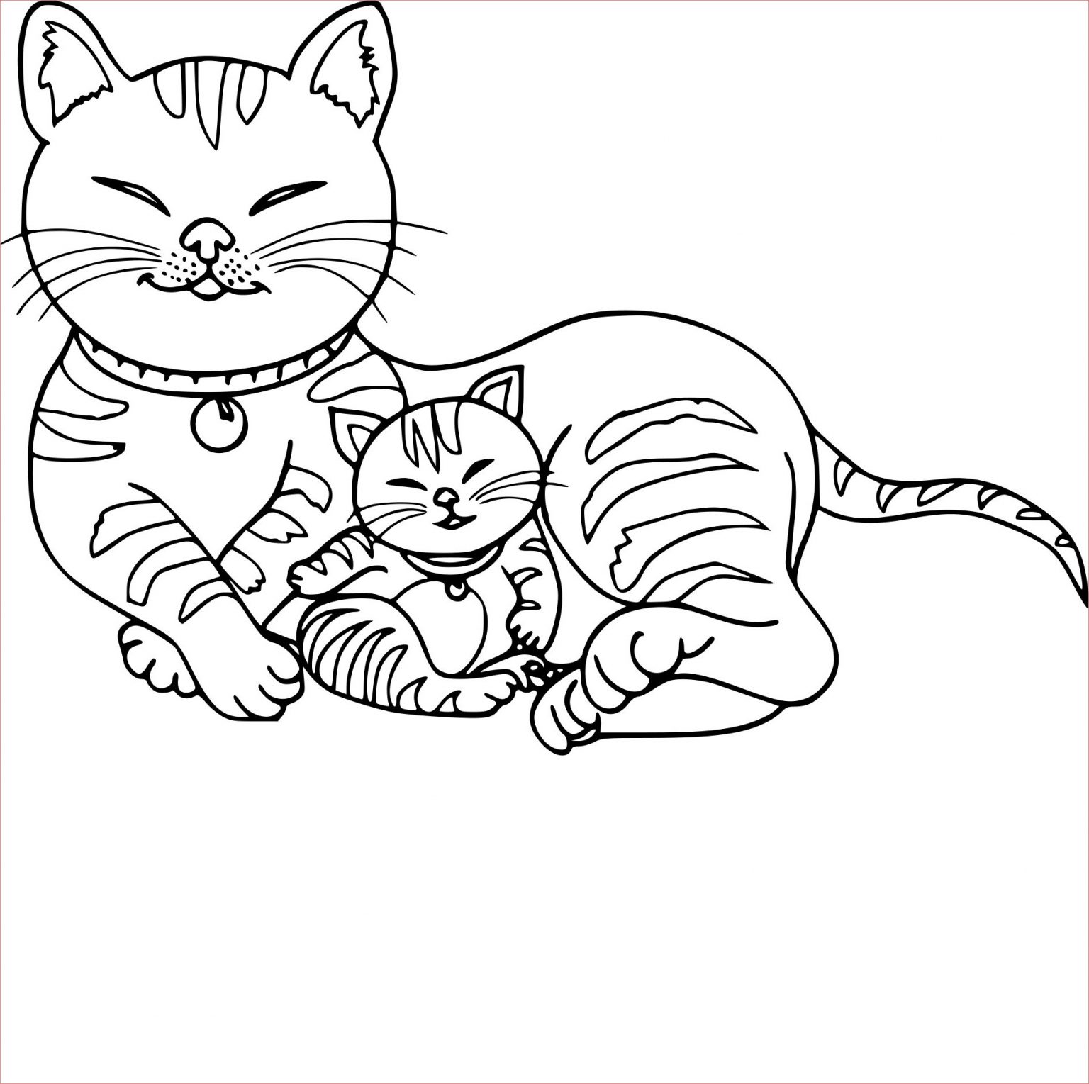 13 Magnifique Coloriage Chaton À Imprimer Pics COLORIAGE