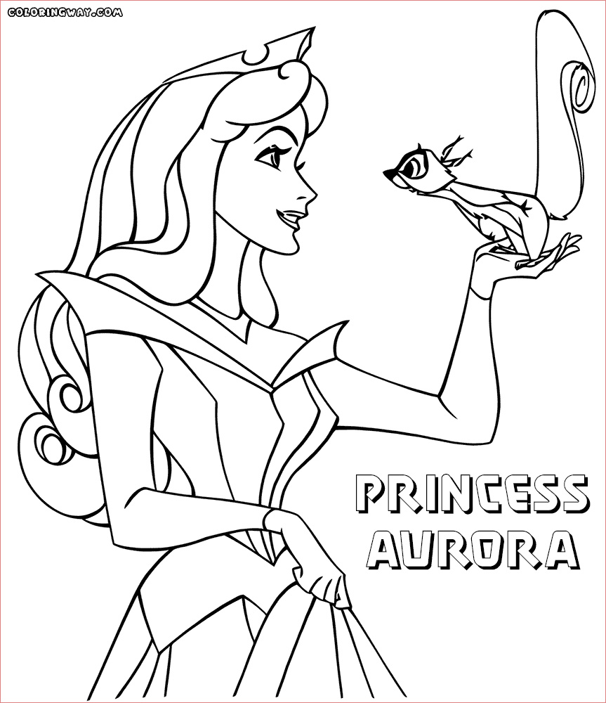 Coloriage Princesse Aurore Coloring Pages My Xxx Hot Girl