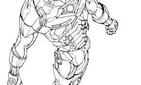 Avenger Coloriage Unique Dessin Avengers Iron Man
