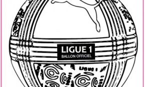 Ballon De Foot Coloriage Élégant Coloriage Ballon Foot Officiel Ligue 1 à Imprimer