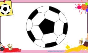 Ballon De Foot Coloriage Frais Dessin Ballon De Foot Ment Dessiner Un Ballon De Foot