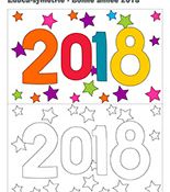 Bonne Année 2019 Coloriage Élégant Bonne Année 2018 Activités Pour Enfants
