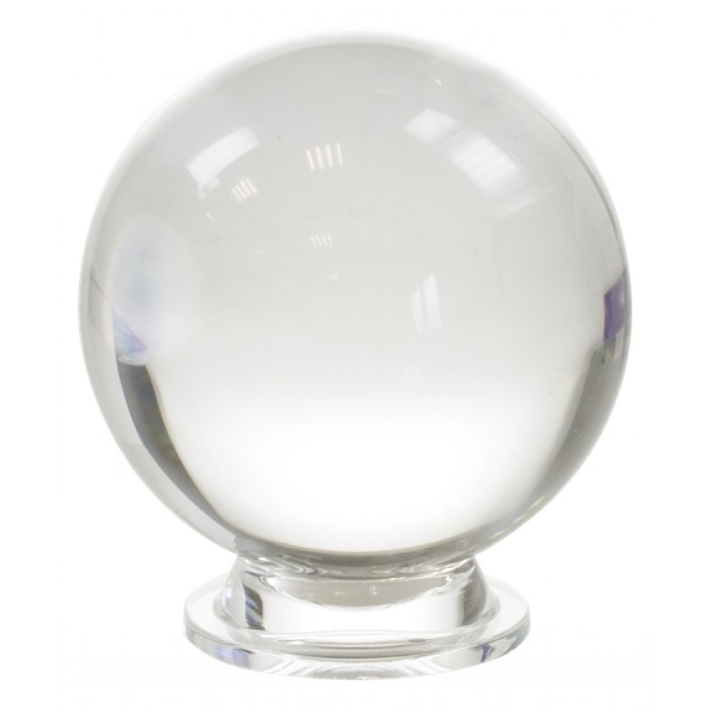 Boule De Cristal Meilleur De Boule De Cristal 6 Cm En Verre Avec Support
