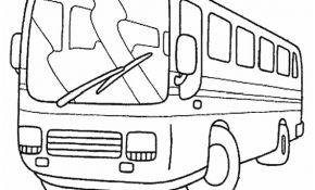 Bus Coloriage Inspiration Coloriage Dessiner Bus Anglais Imprimer
