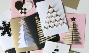 Cadeau De Noel A Fabriquer Génial Carte De Vœux Pour Noël 55 Idées à Fabriquer à La Maison