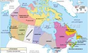 Capitales Du Monde Frais Carte Canada Et S