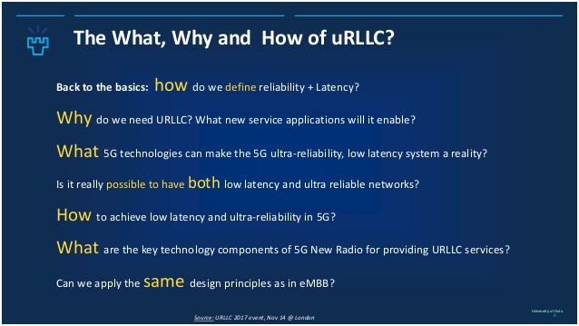 Capitales Du Monde Unique Building the Foundations Of Ultra Reliable and Low Latency