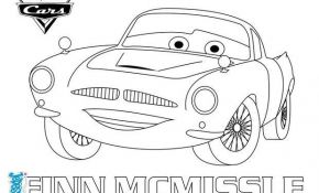 Cars 3 Coloriage Nice Coloriages Cars 2 Finn Mc Missile Fr Hellokids