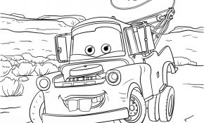 Cars Coloriage Nouveau Coloriage Tow Mater From Cars 3 Disney Dessin