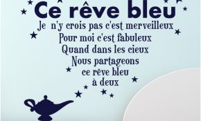 Ce Reve Bleu Élégant Sticker Citation Ce Rêve Bleu – Stickers Citations