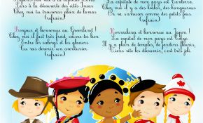 Chansons Pour Bébé Élégant Paroles Chanson Des Pays Du Monde