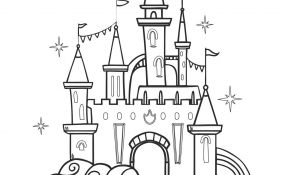 Chateau Coloriage Meilleur De 100 Coloriage Chateau Disney A Imprimer