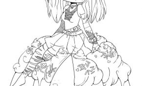 Chibi Coloriage Luxe Goth Chibi On A Cake Lineart By Yampuff On Deviantart
