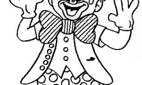 Clown Coloriage Nice Clown Coloring Pages