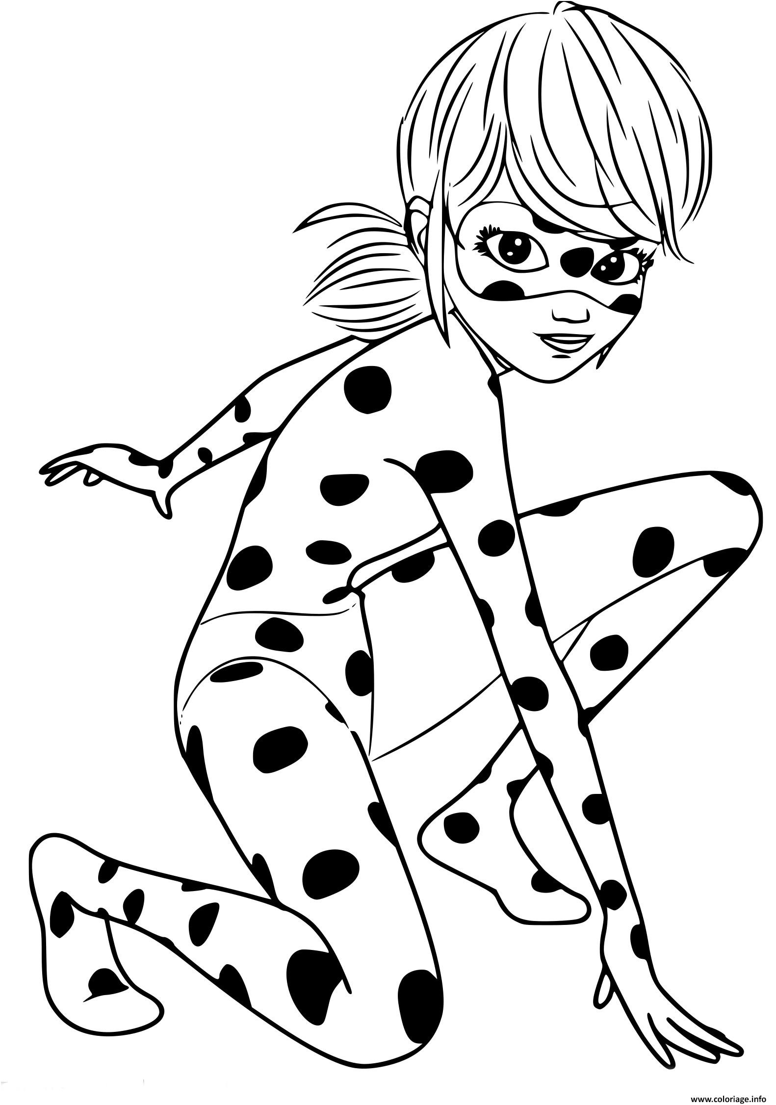 Coloriage À Imprimer Chat Meilleur De Coloriage Ladybug Miraculous Chat Noir original