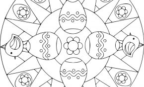Coloriage À Imprimer Mandala Nice Coloriage Mandala Paques à Imprimer