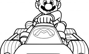 Coloriage A Imprimer Mario Luxe Coloriage Mario Kart à Imprimer