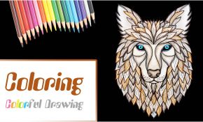 Coloriage Adulte Loup Nice Speed Coloring Coloriage Pour Adultes Loup
