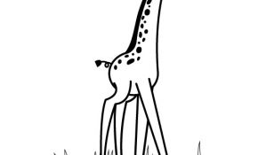 Coloriage Anglais Unique Coloriage En Anglais Giraffe Girafe