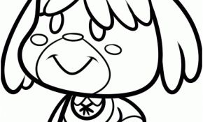 Coloriage Animal Crossing Génial How To Draw Isabelle From Animal Crossing Step By Step