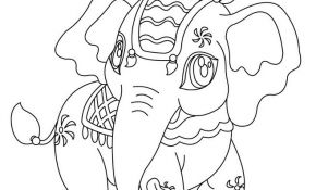 Coloriage Animaux Kawaii Nouveau Coloriages Coloriage D Un Elephant Kawaii Fr Hellokids