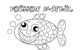 Coloriage Avril Maternelle Luxe Coloriage Poisson Avril