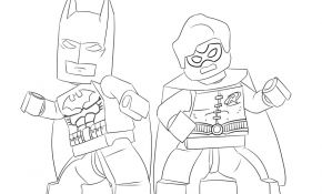 Coloriage Batman Lego Meilleur De Coloriage Batman Et Robin Lego Jecolorie