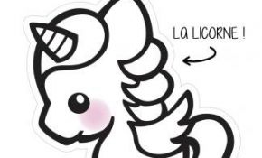 Coloriage Bebe Licorne Génial Mini Cerf Volant Licorne à Imprimer Momes