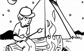 Coloriage Camping Nice Coloring Page Camping Coloring Home