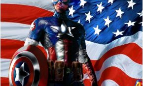 Coloriage Capitaine América Élégant Dessins En Couleurs à Imprimer Captain America Numéro