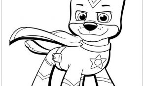 Coloriage Chase Élégant Chase From Paw Patrol 2 Coloring Page