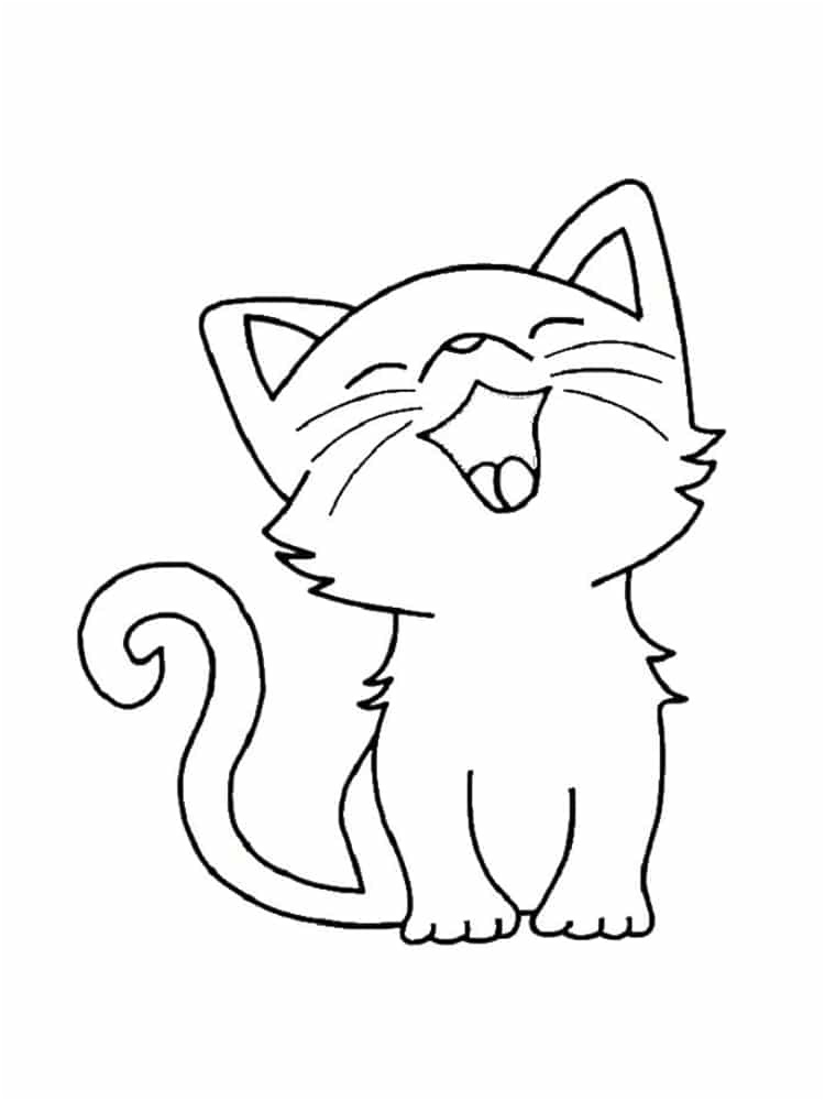 15 Incroyable Jolie Coloriage Chatons Images  COLORIAGE