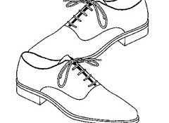 Coloriage Chaussure Nice Chaussure Homme Dessin