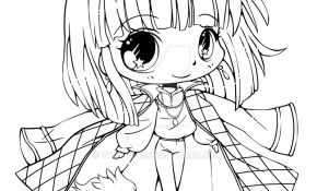 Coloriage Chibi Kawaii Élégant Howl And Calcifer Lineart By Yampuff On Deviantart