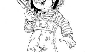 Coloriage Chucky Inspiration Chucky Doll Coloring Pages