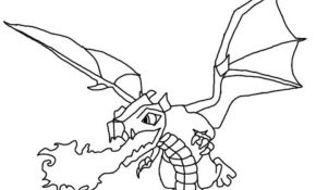 Coloriage Clash Of Clan Inspiration Dragon Clash Clans Coloring Pages Printable
