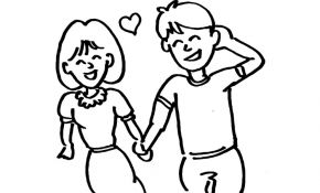 Coloriage Couple Inspiration Coloriage Amour Img