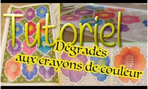 Coloriage Crayon De Couleur Nouveau Tutoriel ☆ Dégradés Aux Crayons De Couleur ☆ Coloriage