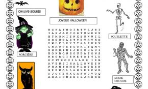 Coloriage D'halloween À Imprimer Gratuit Frais Les Mots D Halloween Halloween Pinterest