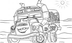 Coloriage De Cars Luxe Coloriage Miss Fritter From Cars 3 Disney Dessin