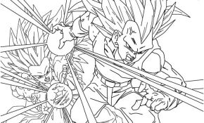 Coloriage De Dragon Ball Super Inspiration Facile Dragon Ball Ve A Et Goku Super Saiyan 3 Fanart