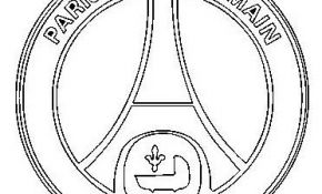 Coloriage De Foot Meilleur De Coloriage Foot Logo Paris Saint Germain Jecolorie