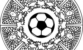 Coloriage De Football Inspiration Coloriage Mandala Football à Imprimer Sur Coloriages Fo