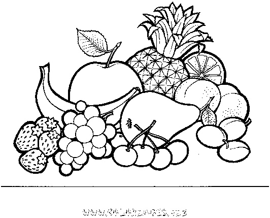 Coloriage De Fruits Élégant Coloriage Fruits Gratuit Printemps