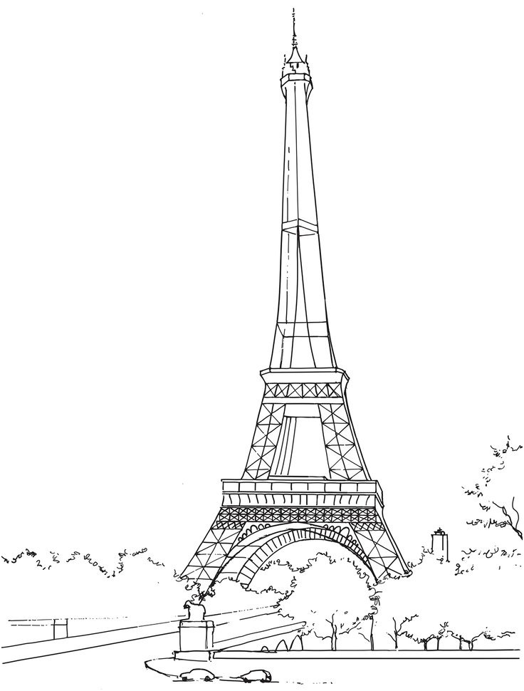 Coloriage De La tour Eiffel Nice Les 25 Meilleures Idées De La Catégorie Coloriage tour