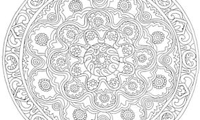 Coloriage De Mandala Difficile Élégant Mandalas Page 11