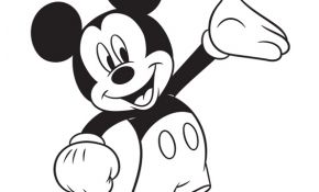 Coloriage De Mickey Génial Coloriages Mickey Et Minnie Gratuits Sur Le Blog De Tous